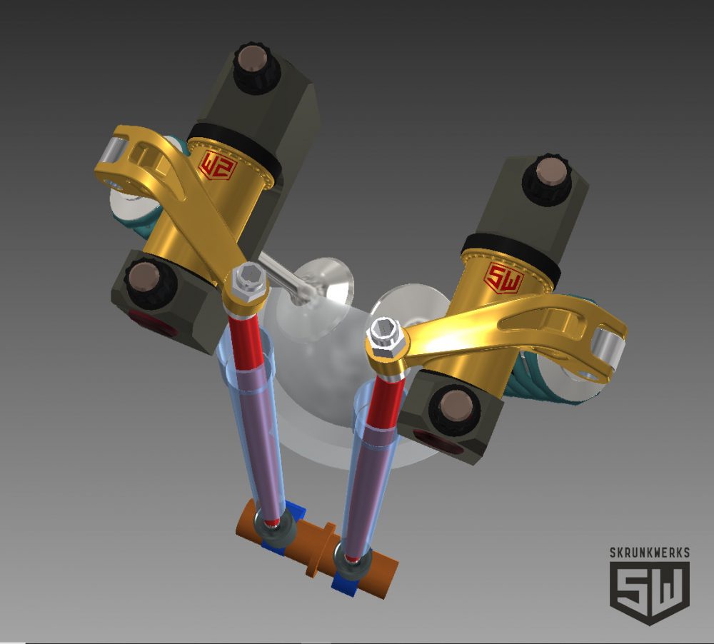 Dynamic model of valve train